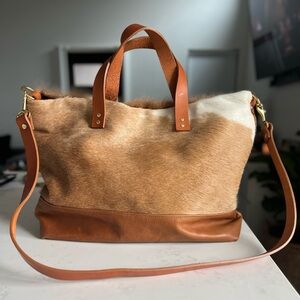 Cowhide/Leather Tote